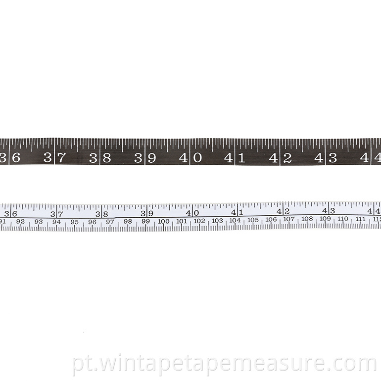 Nova régua de alfaiataria macia de 150 cm / 60 polegadas para fita métrica de cm sob medida para ferramentas de medição de comprimento de impressão em seu design